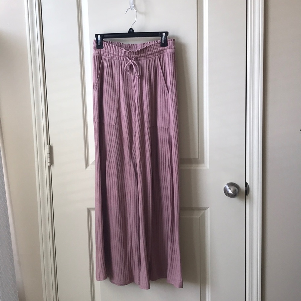 Pink lounge pants